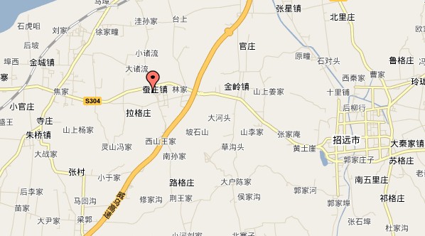 蠶莊鎮地理位置