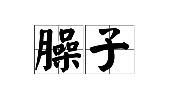臊子(漢語辭彙)