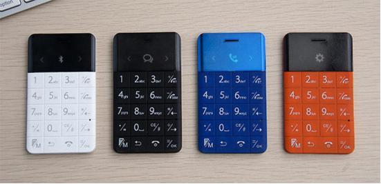 Talkase手機四種顏色機型展示