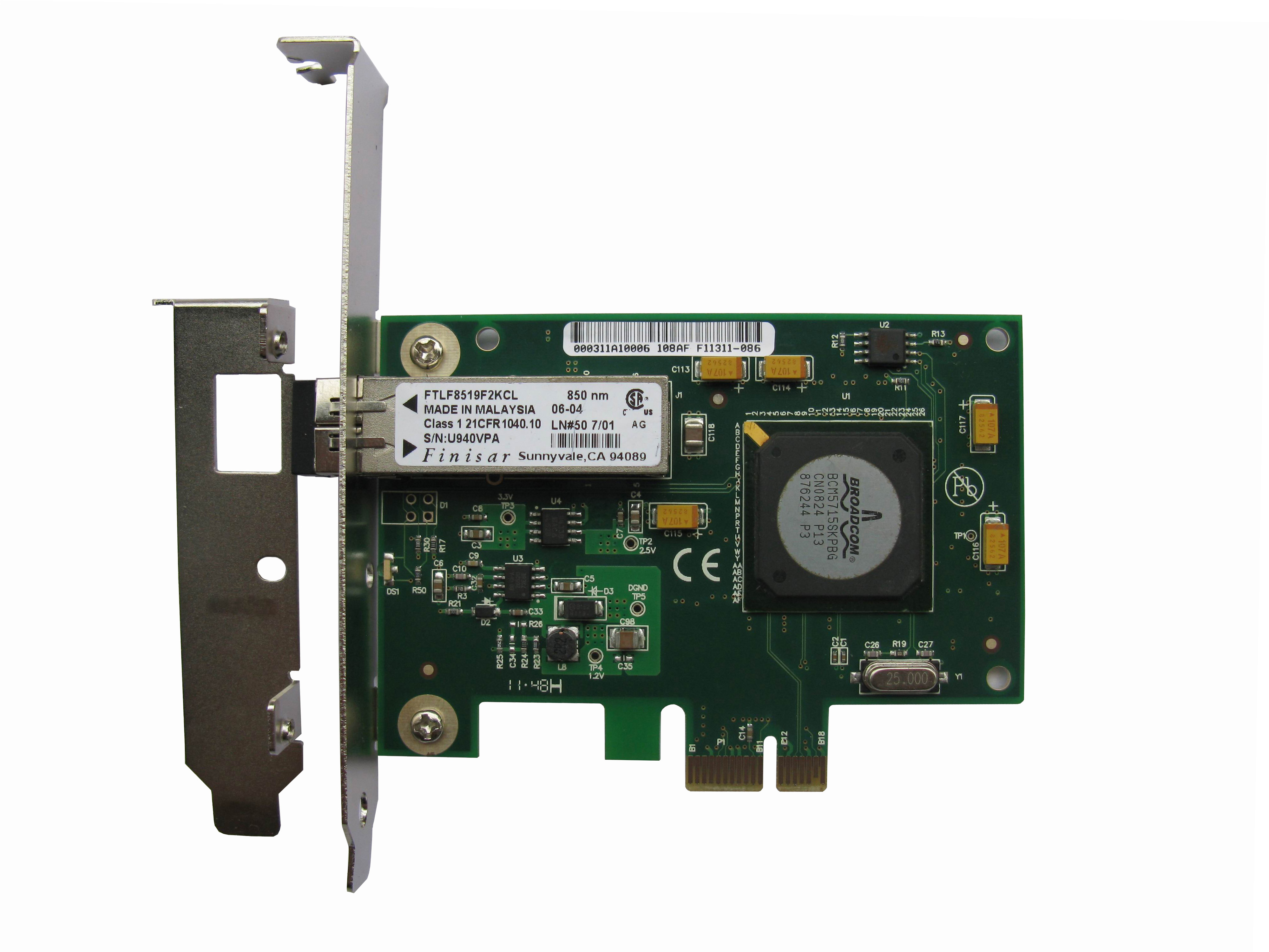 BCM5715 PCI-E X1光纖網卡