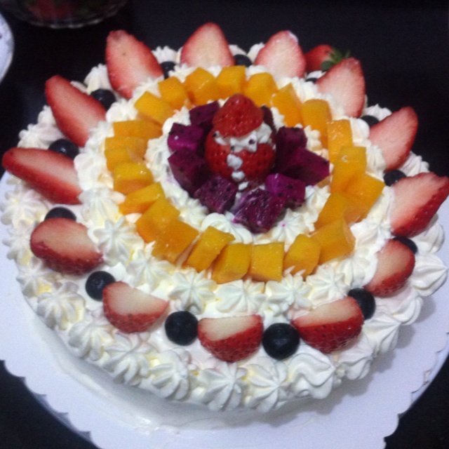 草莓芒果蛋糕