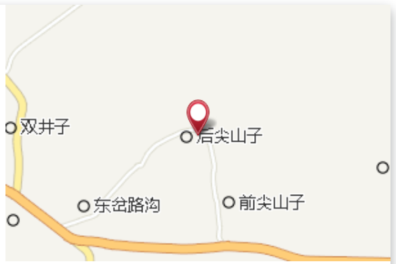 後尖山子村 後尖山子村