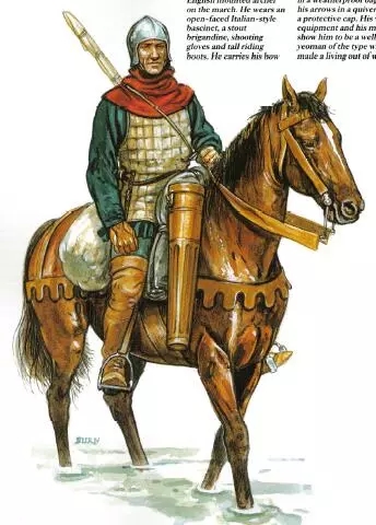 百年戰爭後期的法國騎士