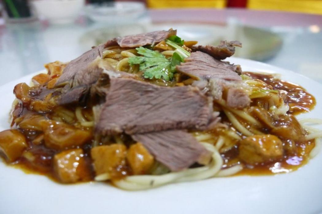 驢肉黃面 驢肉黃面