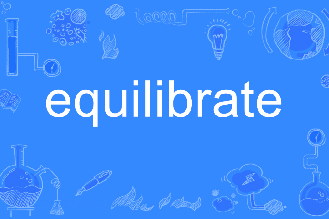 equilibrate equilibrate