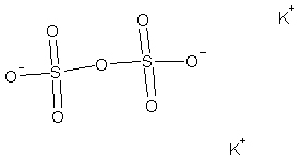 焦硫酸鉀結構式