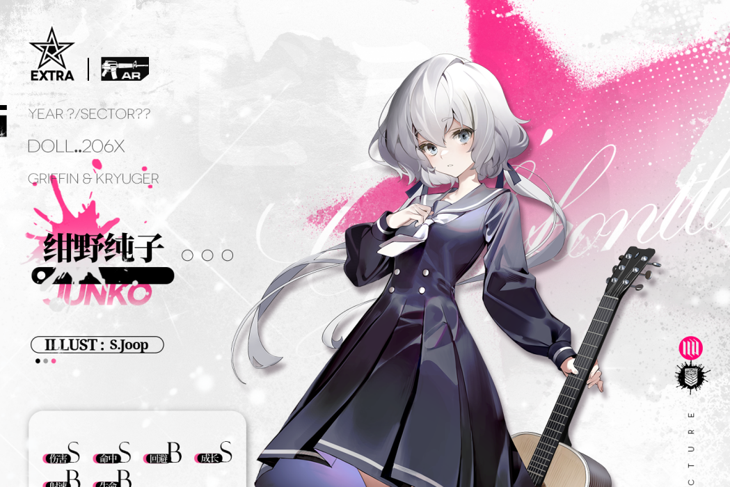 紺野純子(手機遊戲《少女前線》中的戰術人形) 紺野純子(手機遊戲《少女前線》中的戰術人形)