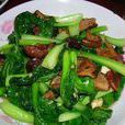 炒香菇青菜