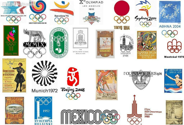 歷屆奧運會徽及海報