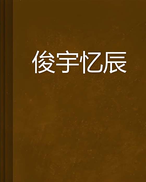 俊宇憶辰 俊宇憶辰