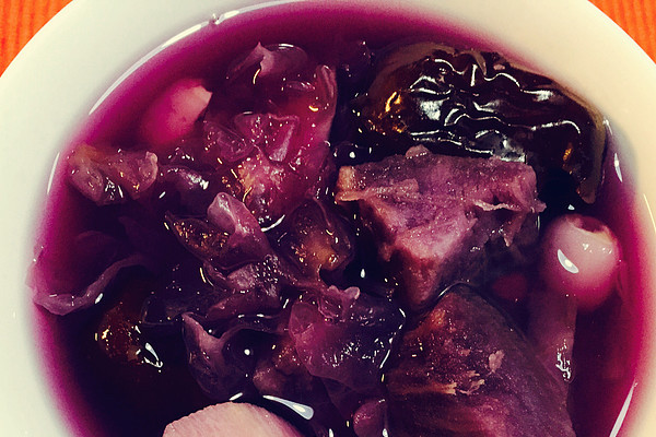 紫薯琉璃湯 紫薯琉璃湯
