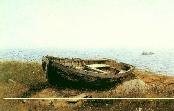 《老船》弗雷德里克·埃德溫·丘奇