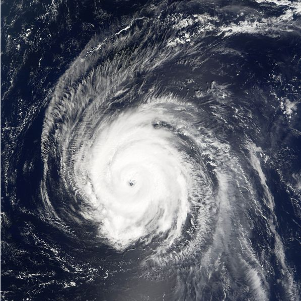 颶風（海倫）衛星雲圖