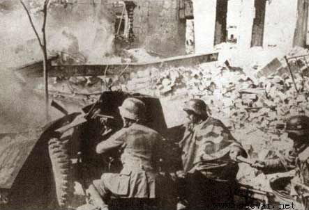 德軍Pak37戰防炮在史達林格勒