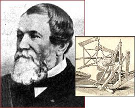 塞勒斯·麥考密克和他發明的收割機
