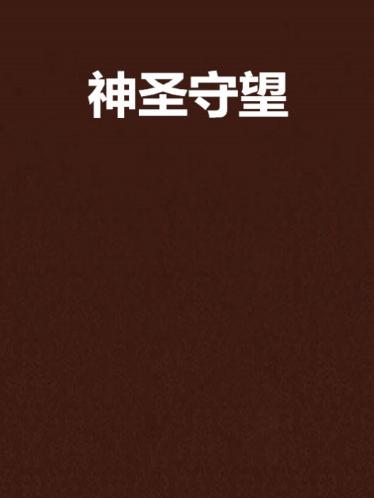 神聖守望 神聖守望