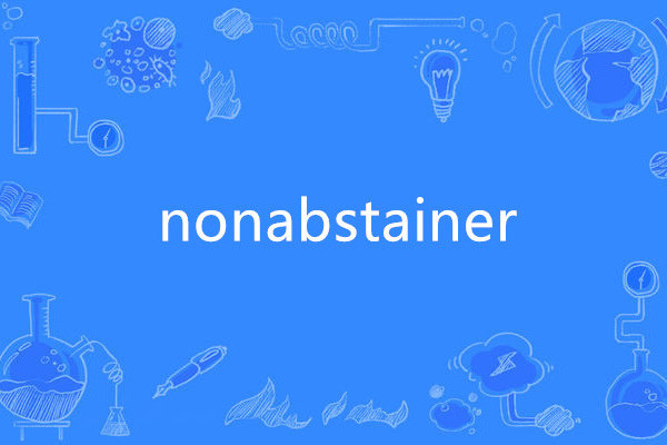 nonabstainer nonabstainer