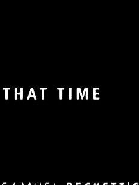 That Time That Time
