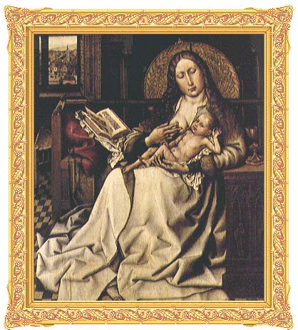 羅伯特·康賓畫聖母子