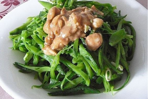 麻醬扁豆 麻醬扁豆