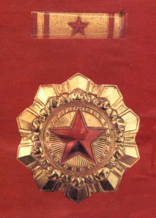 二級紅星功勳榮譽章