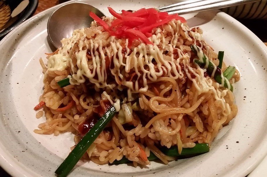 炒麵飯 炒麵飯
