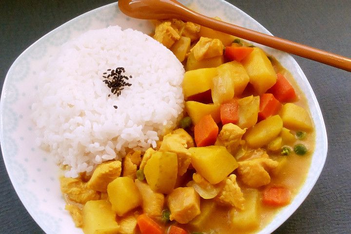 時蔬咖喱雞 時蔬咖喱雞