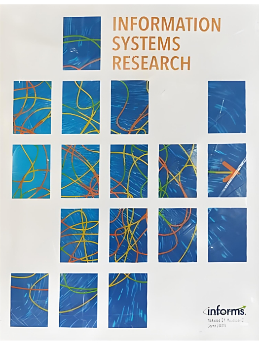 Information Systems Research Information Systems Research