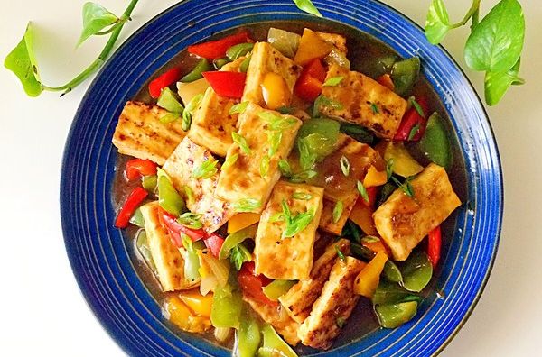 豆腐彩椒 豆腐彩椒