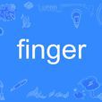 Finger(英語單詞)