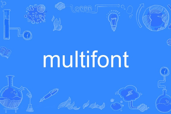 multifont multifont