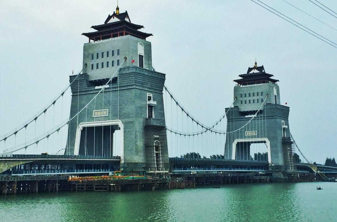 萬福橋(蘇州常熟市謝橋清代石樑橋) 萬福橋(蘇州常熟市謝橋清代石樑橋)