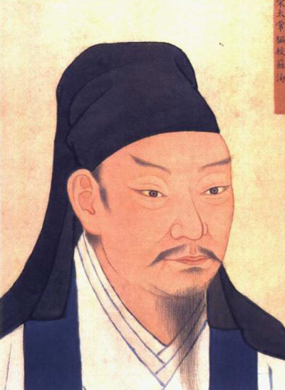 北宋散文家蘇洵。與其子合稱“三蘇”。