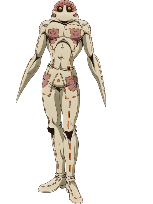 惡魔枷鎖(日本漫畫《JOJO的奇妙冒險:石之海》及其衍生作品中的替身) 惡魔枷鎖(日本漫畫《JOJO的奇妙冒險:石之海》及其衍生作品中的替身)