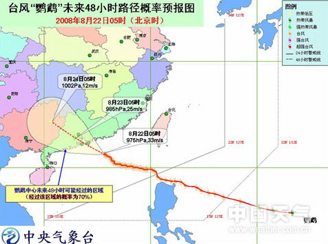 颱風鸚鵡路徑圖