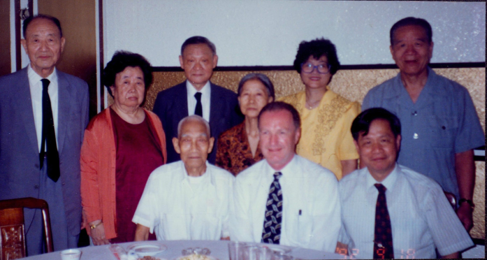 1992年9月龍夫威教授第七次訪問台灣