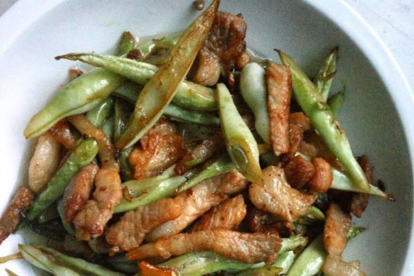 芸豆炒肉 芸豆炒肉