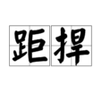 距捍 距捍