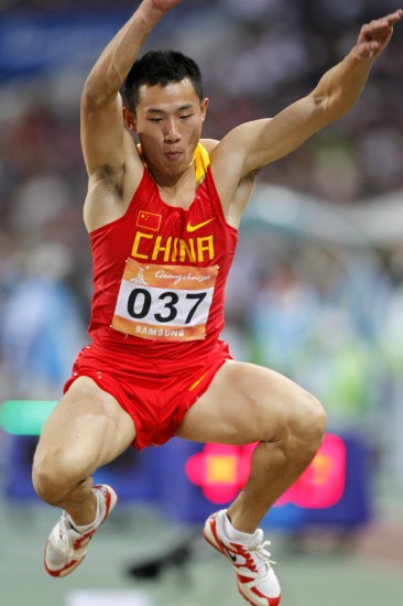 2010年亞運會曹碩獲得銅牌