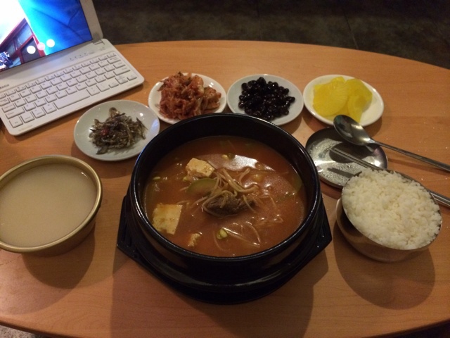 韓式辣白菜大醬湯
