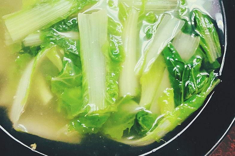 雞湯小油菜 雞湯小油菜