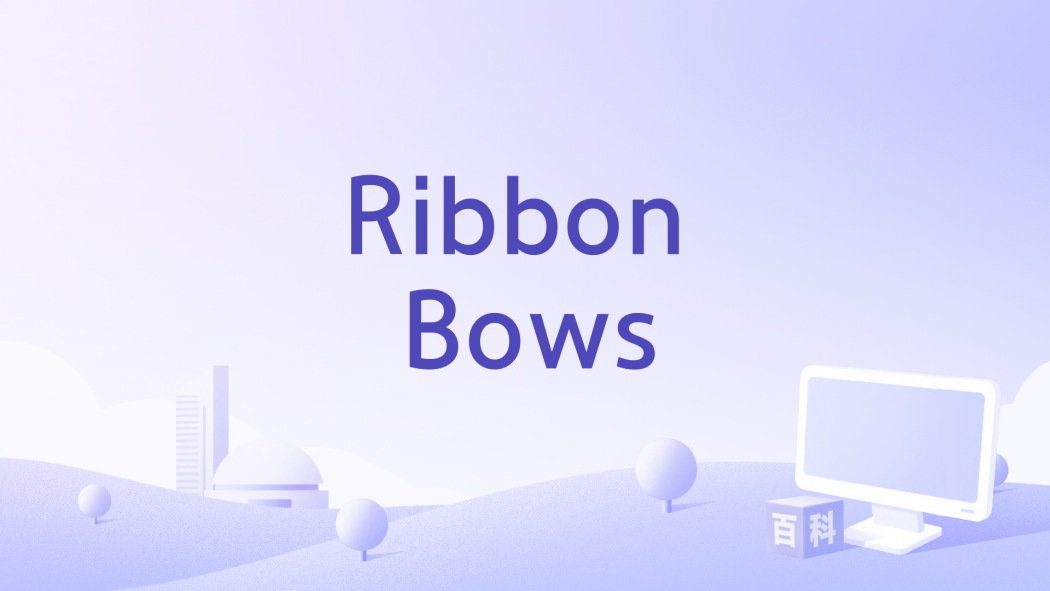 Ribbon Bows Ribbon Bows