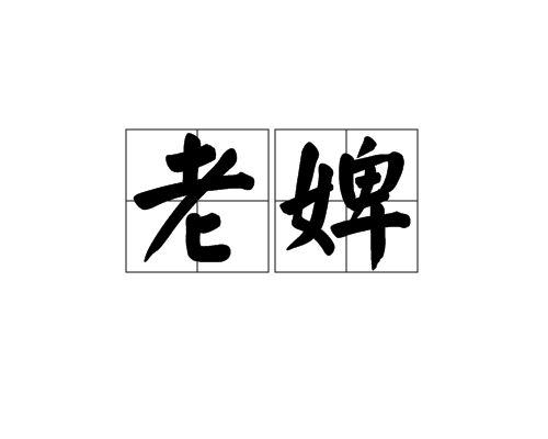 老婢 老婢