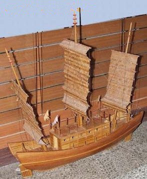 ‌兩頭船模型