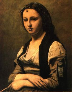 珍珠夫人 1869年 630x800cm 柯羅