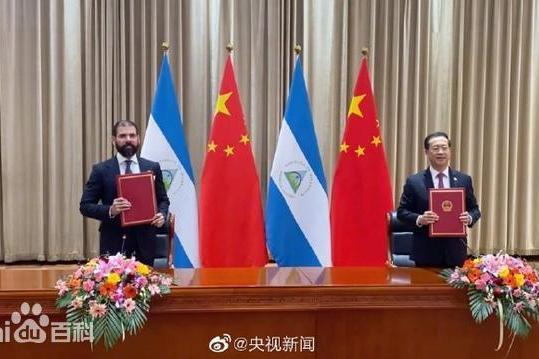 中尼關係(中國和尼加拉瓜的外交關係)