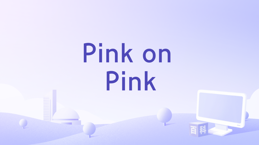 Pink on Pink Pink on Pink