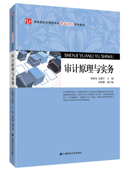 審計原理與實務(2018年上海財經大學出版社出版書籍)