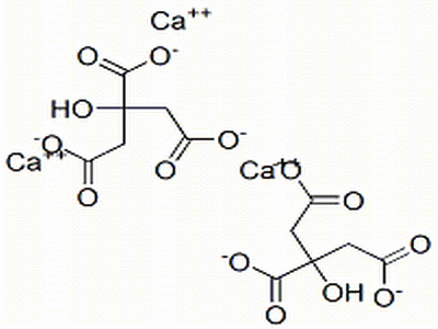 檸檬酸鈣結構式