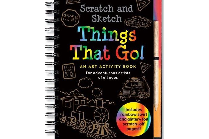 Scratch & Sketch, Things That Go Scratch & Sketch, Things That Go